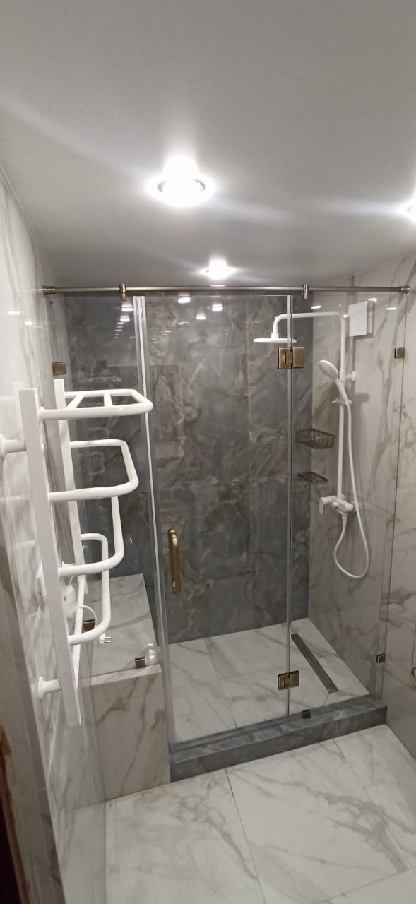 душевая перегородка бронзовая фурнитура петли