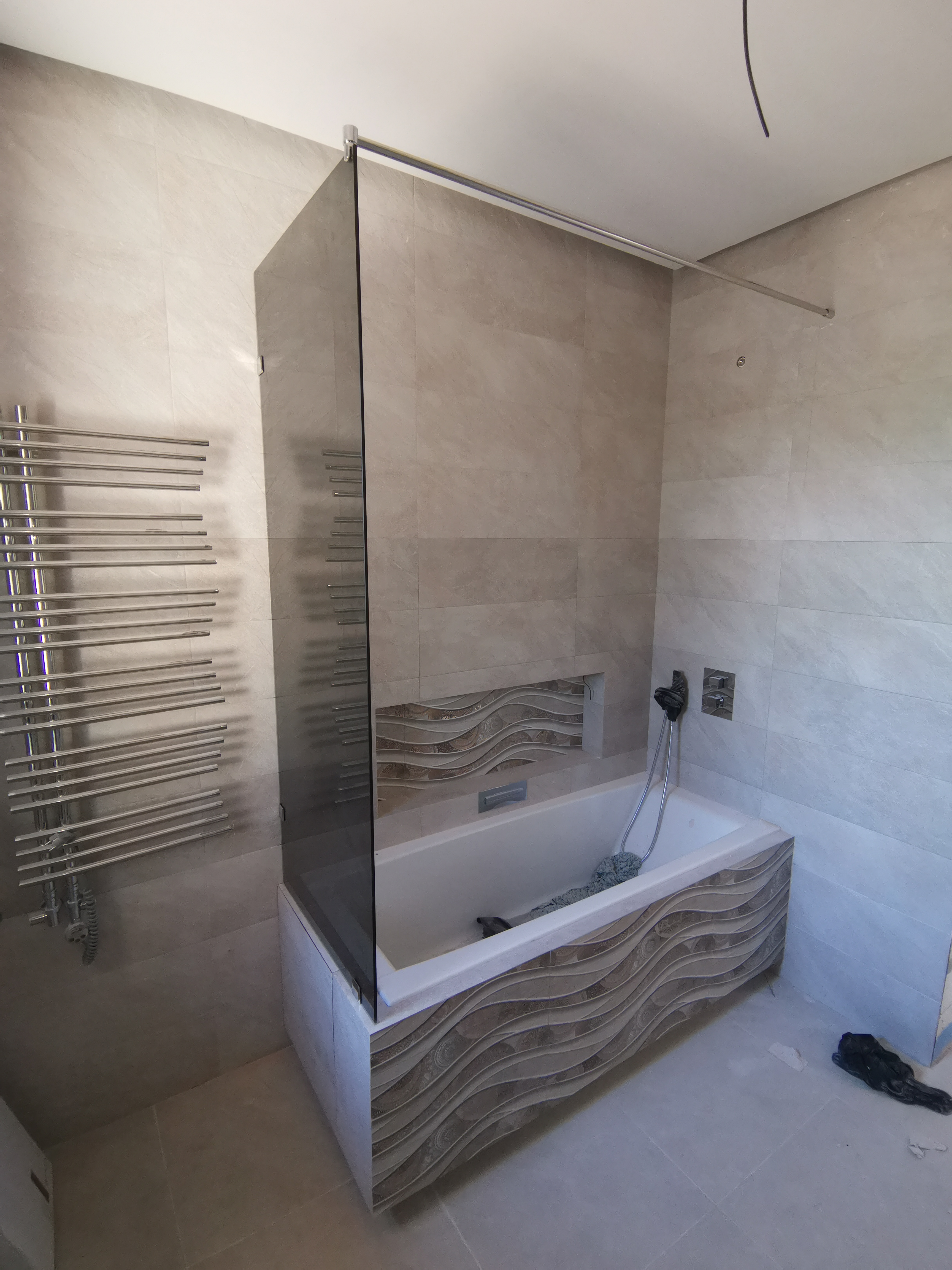 Душевые ограждения шторки фото | Атлант Стекло