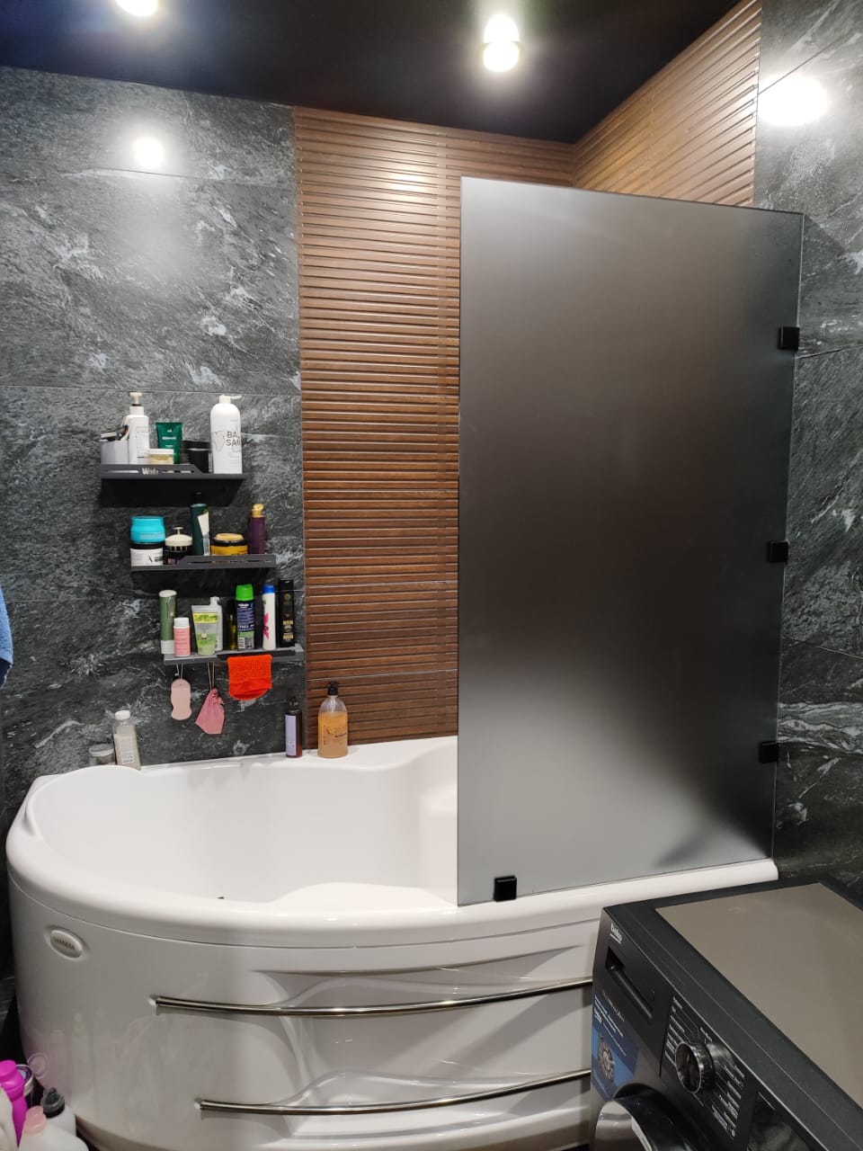 Душевые ограждения шторки фото | Атлант Стекло