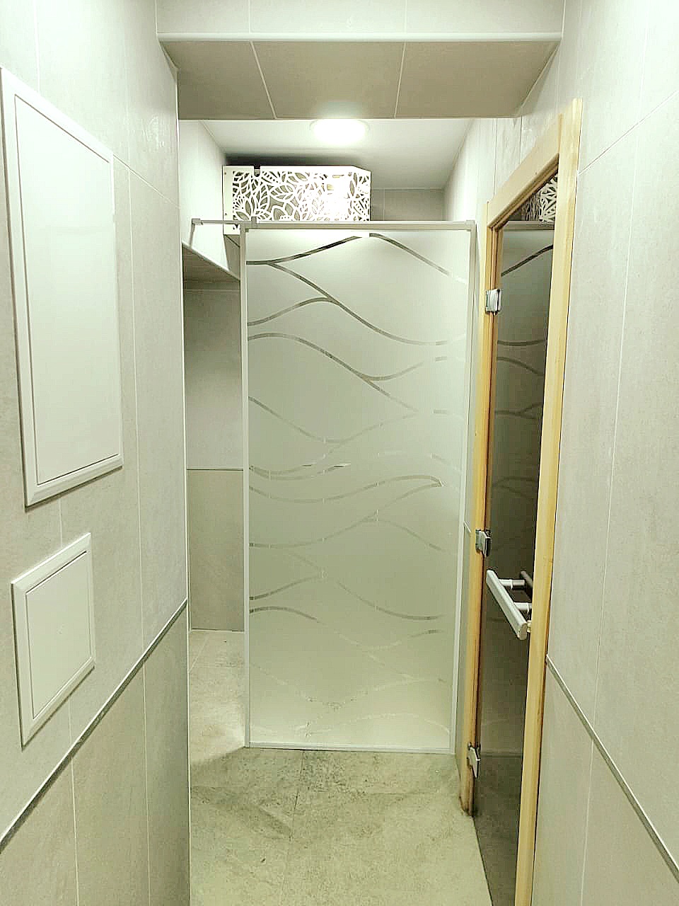 Душевые ограждения шторки фото | Атлант Стекло