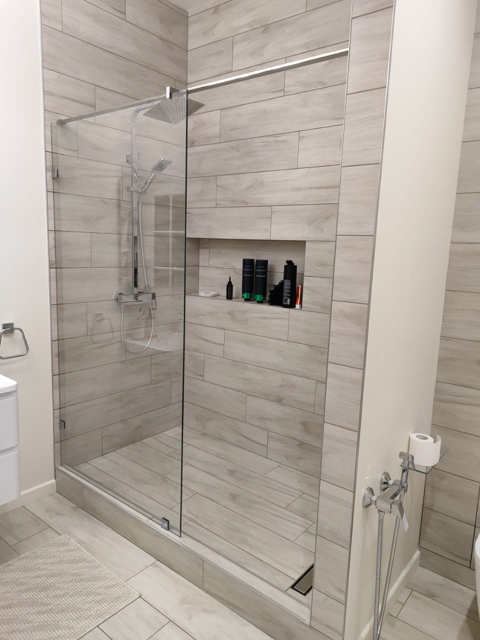 Душевые ограждения шторки фото | Атлант Стекло