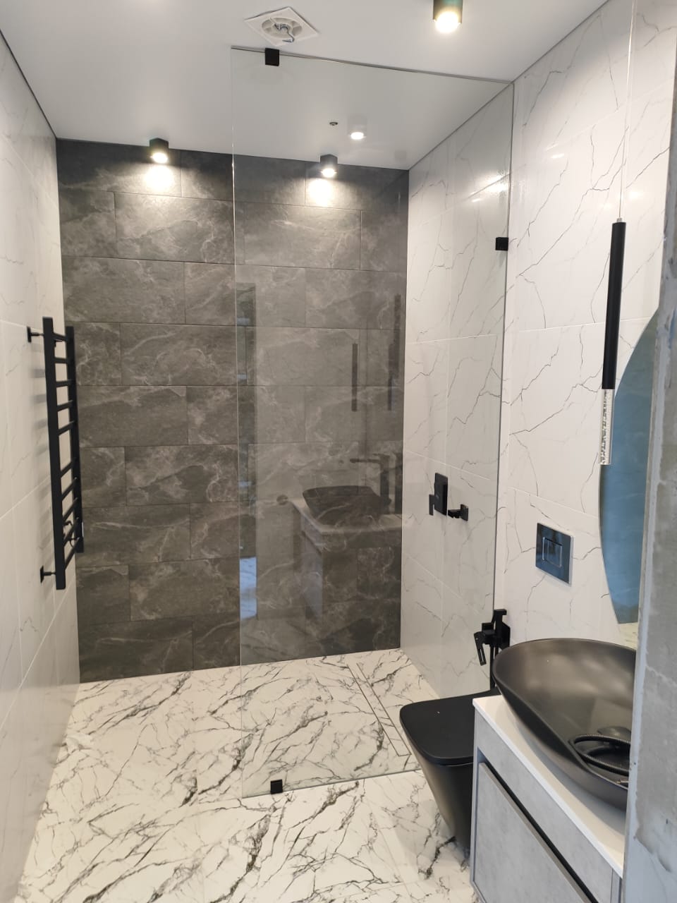 Душевые ограждения шторки фото | Атлант Стекло