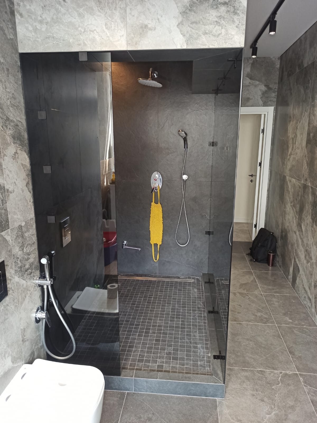 Душевые ограждения шторки фото | Атлант Стекло