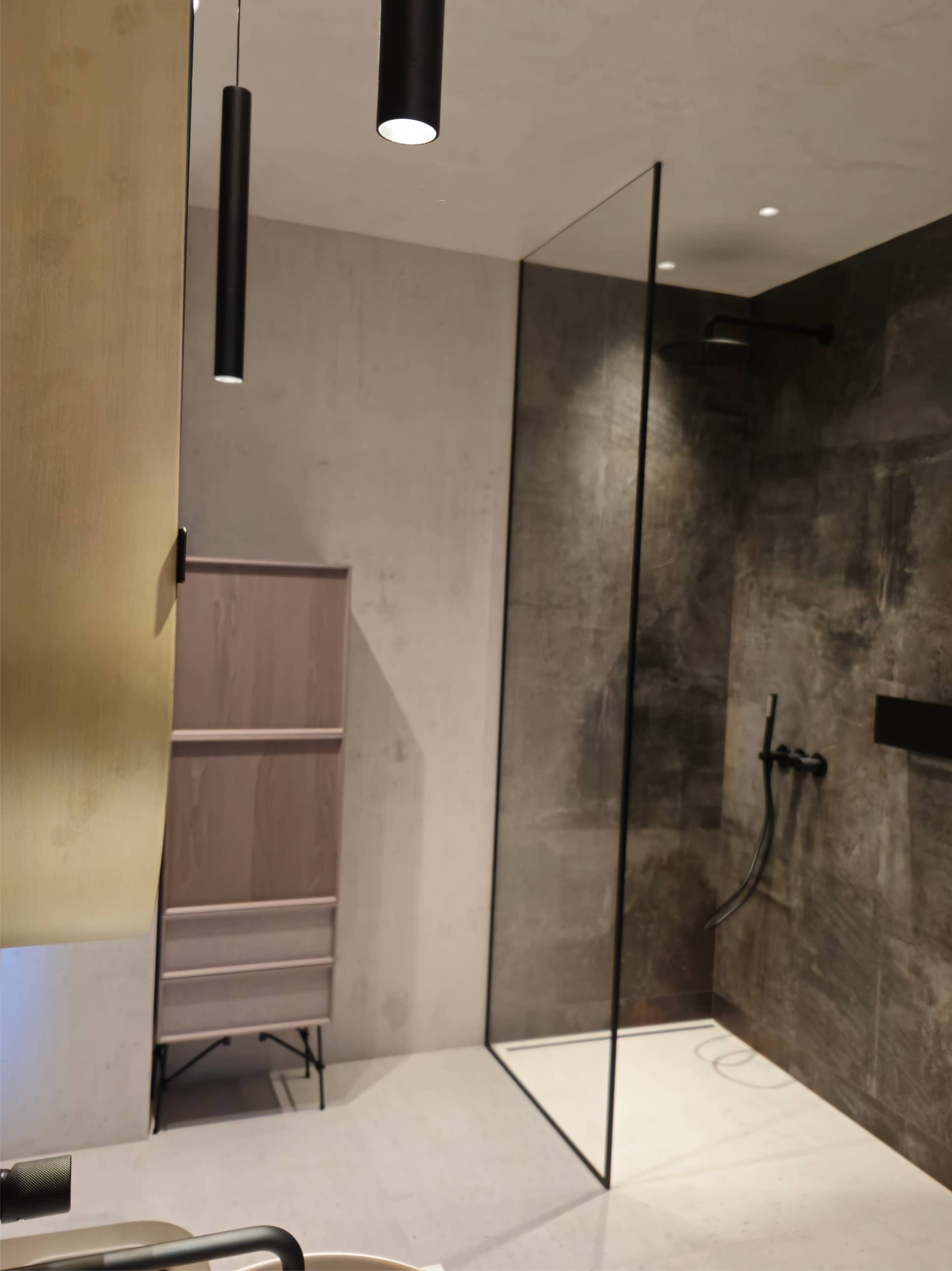 Душевые ограждения шторки фото | Атлант Стекло