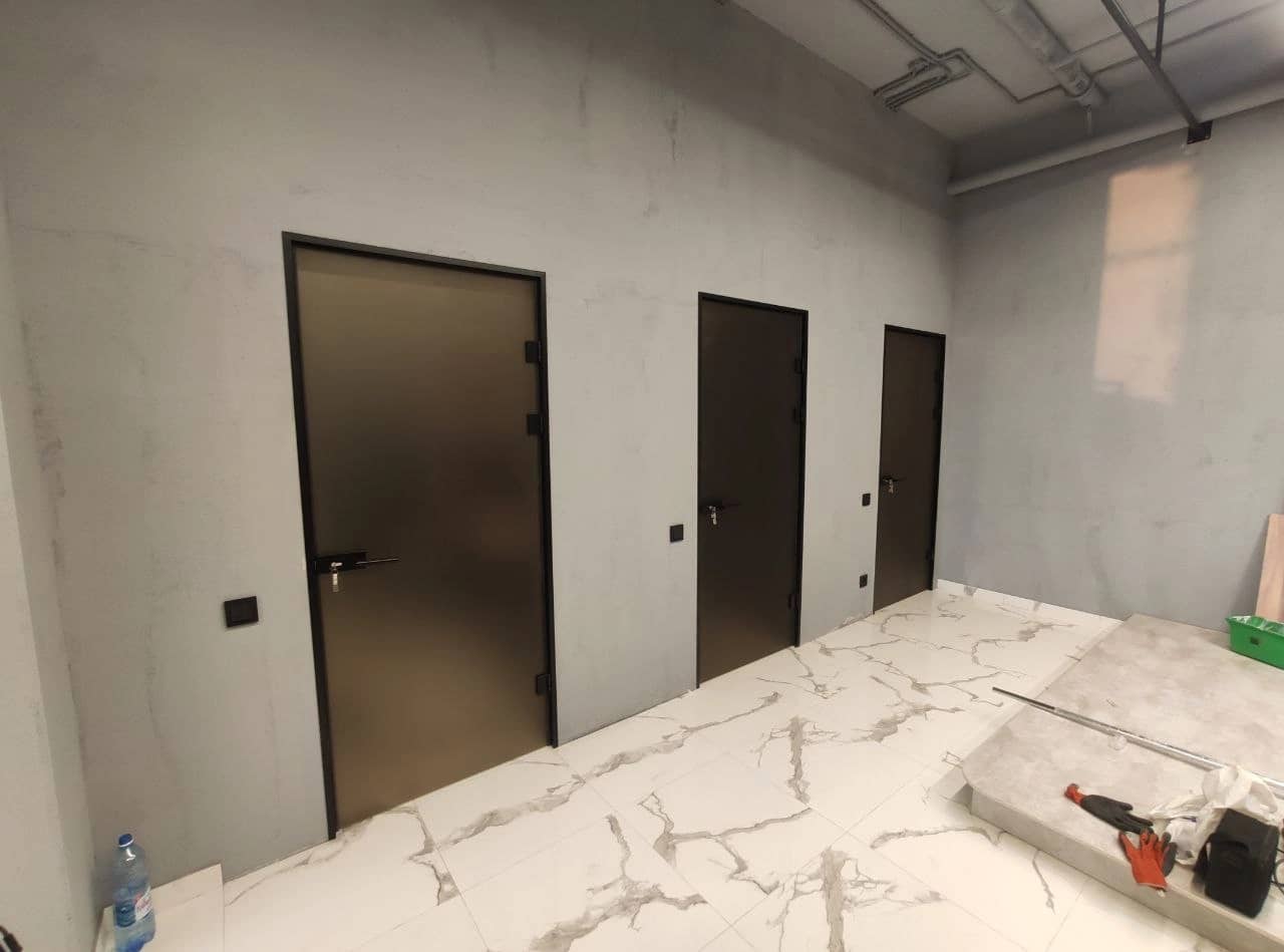 Двери стеклянные фото | Атлант Стекло