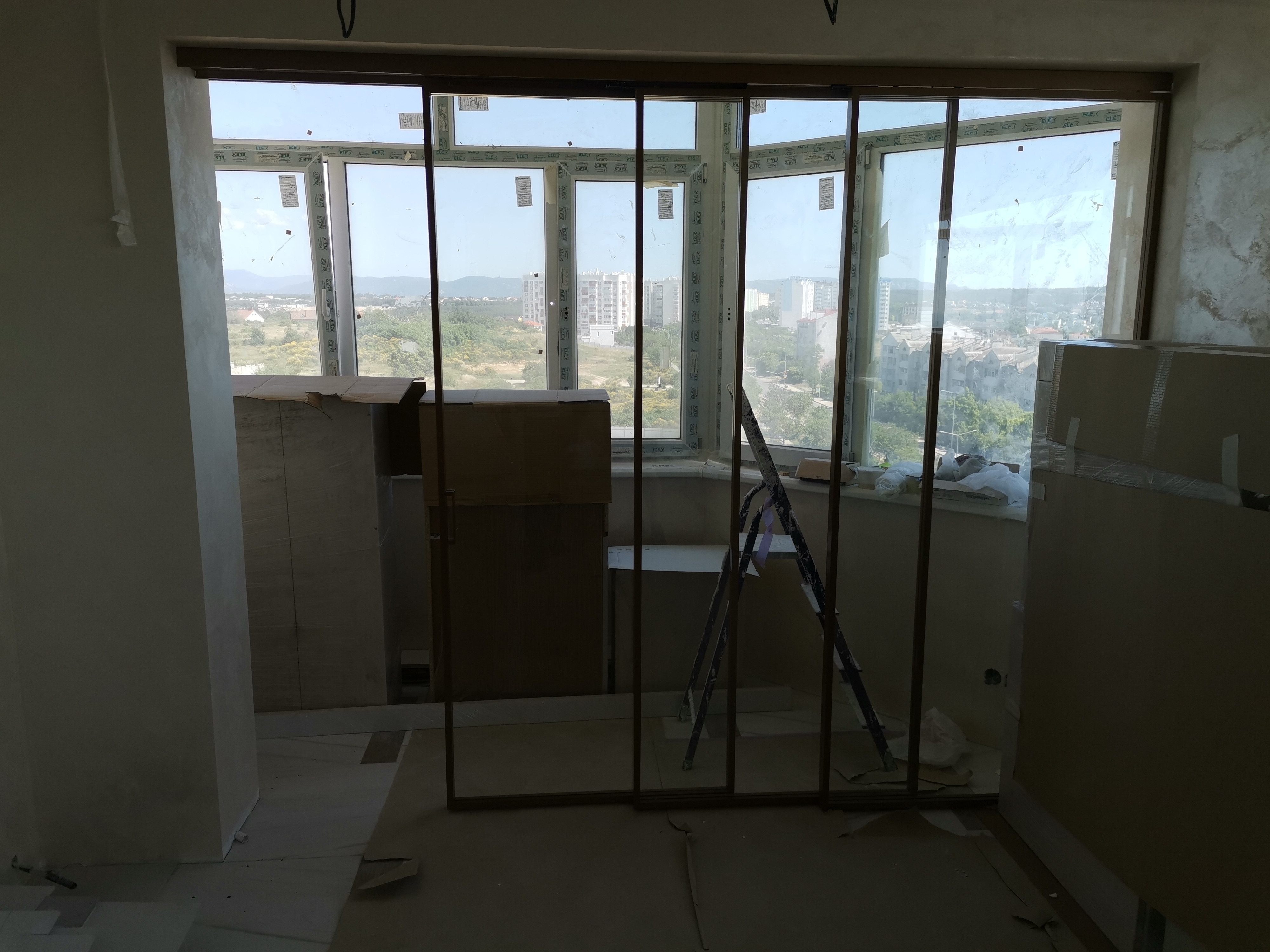 Перегородки стеклянные фото | Атлант Стекло